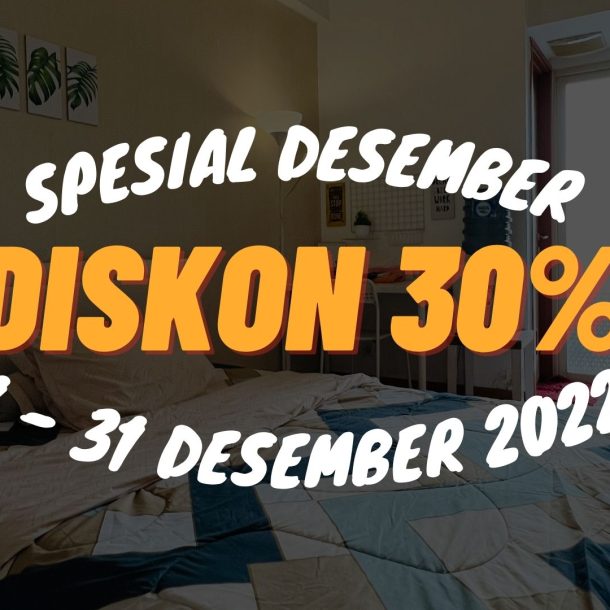 Diskon Spesial Desember 30% Ens Room