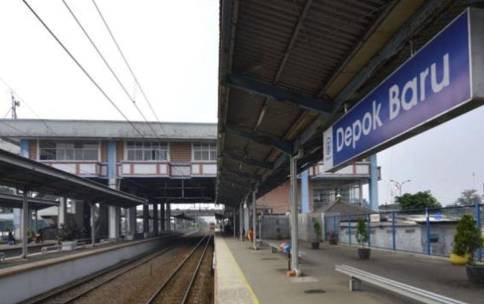 stasiun depok baru